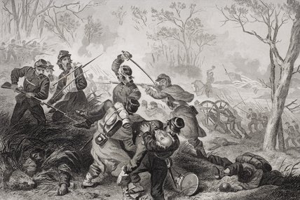 Death Of Colonel Edward D — Felix Octavius Carr Darley
