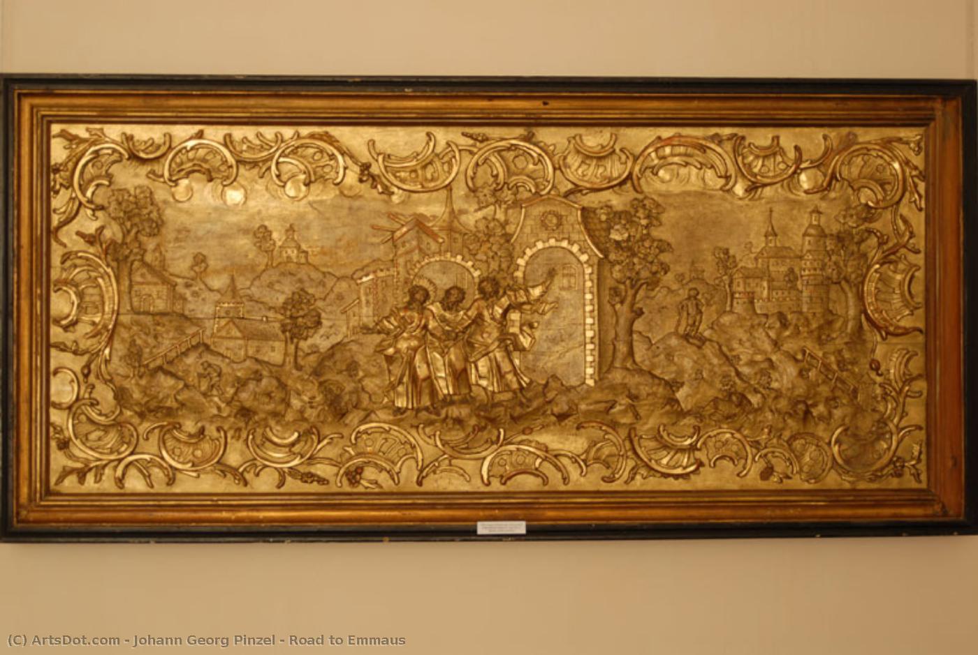 Road To Emmaus — Johann Georg Pinzel