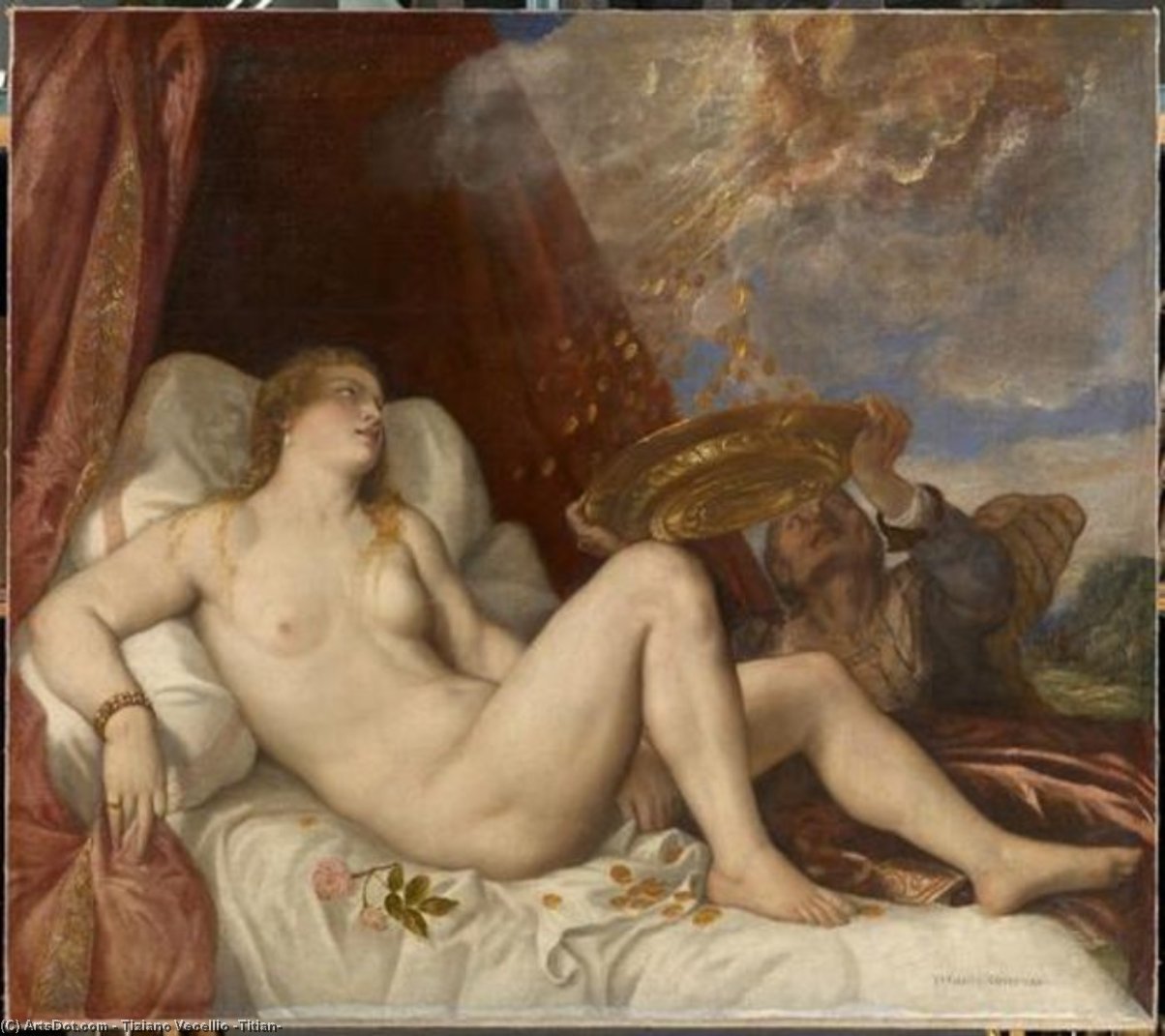 Danae — Titian