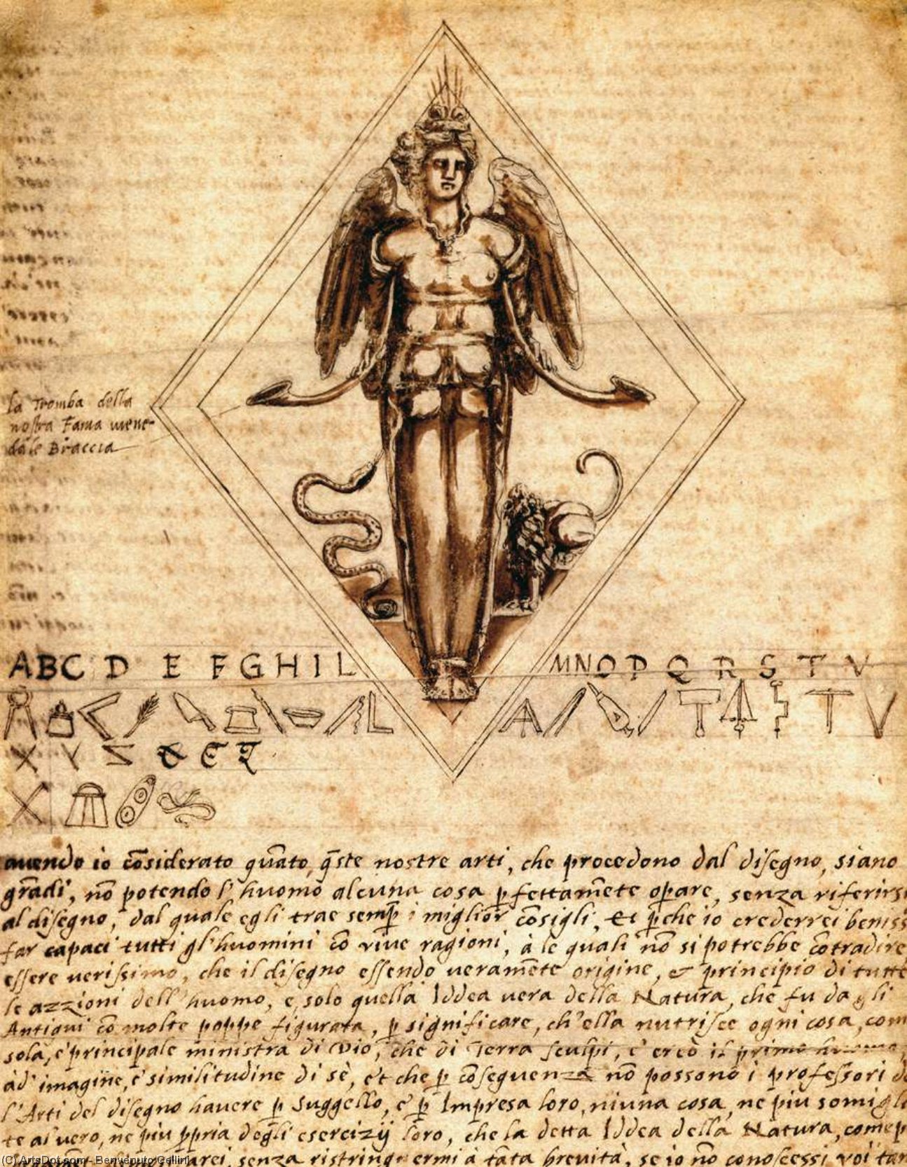 Project For A Seal — Benvenuto Cellini