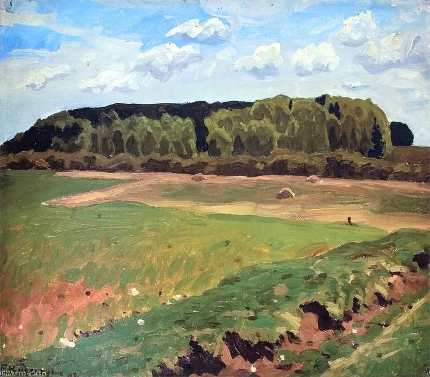 Sunny Landscape — Ferdynand Ruszczyc
