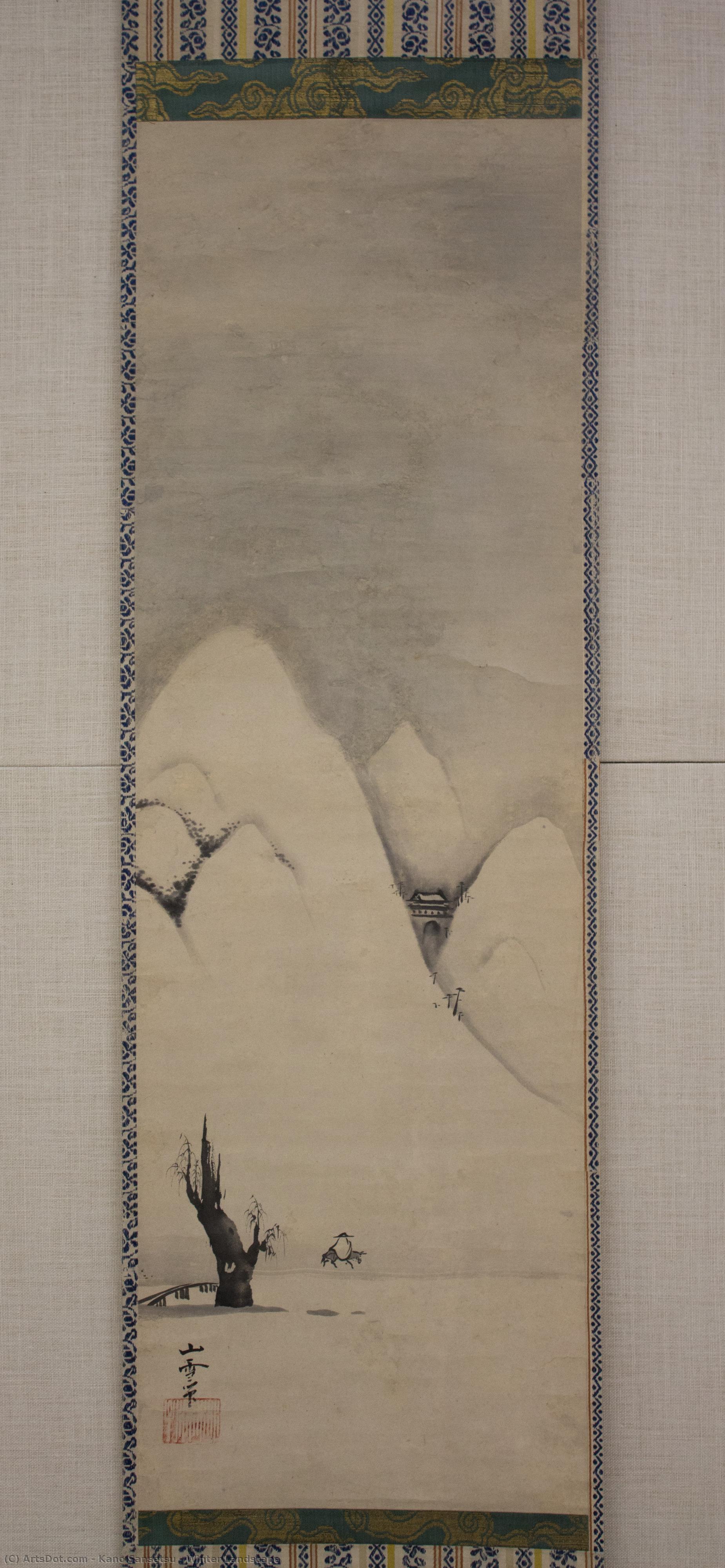 Winter Landscape — Kanō Sansetsu