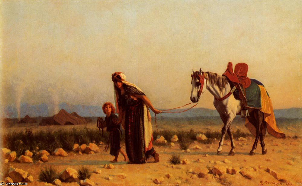 The Return — Gustave Clarence Rodolphe Boulanger