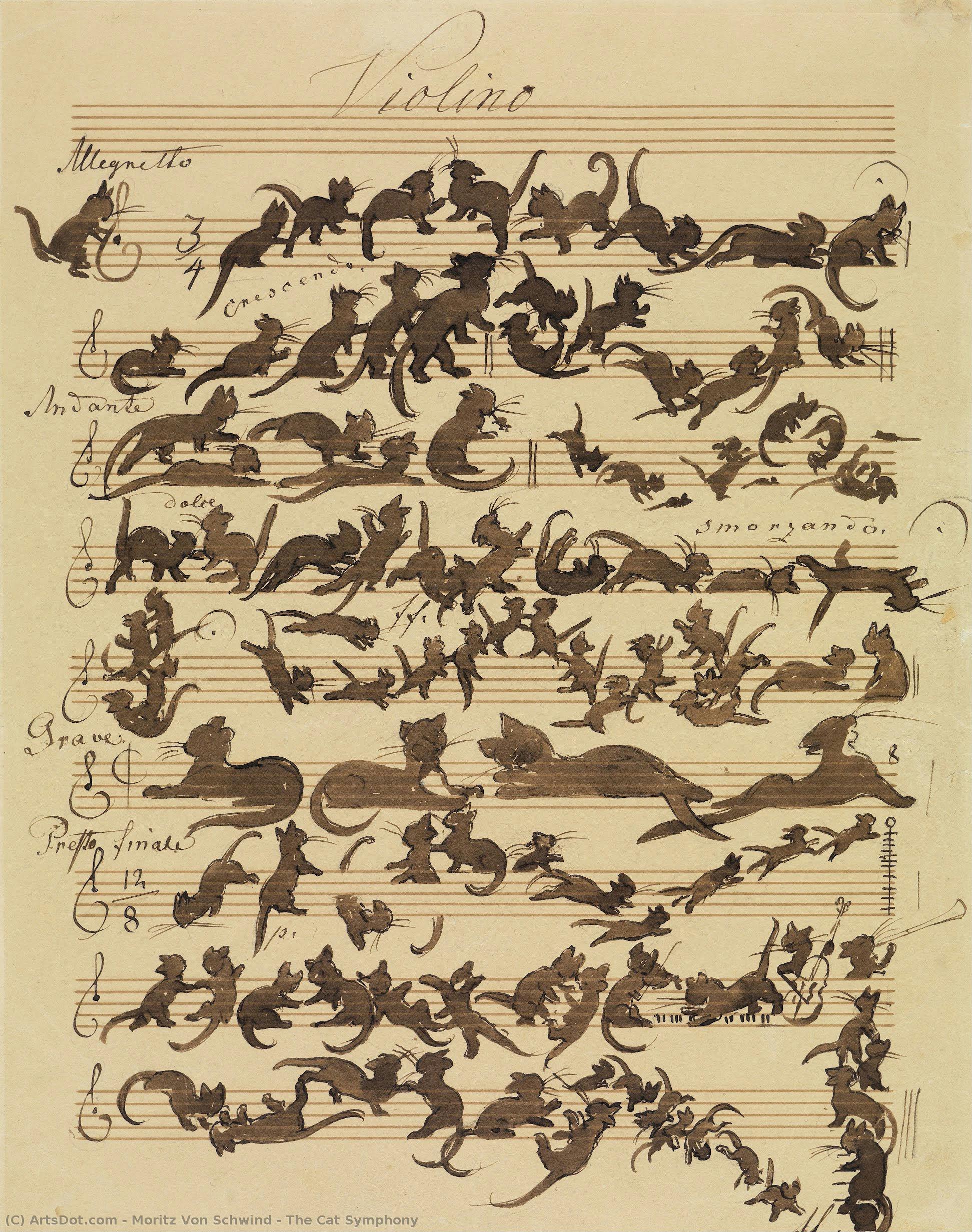 The Cat Symphony — Moritz Von Schwind