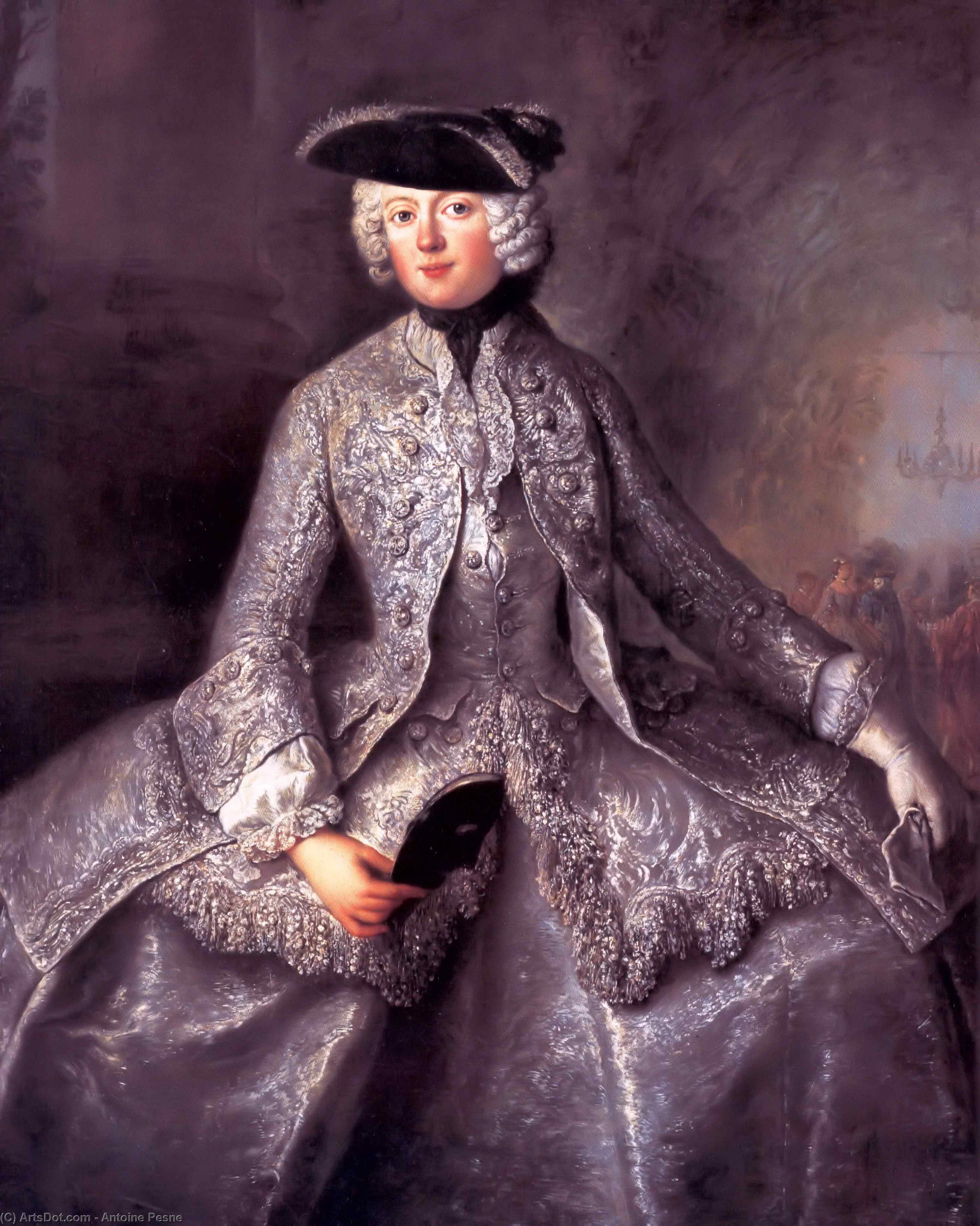 Princess Amalia Of Prussia As An Amazon — Antoine Pesne