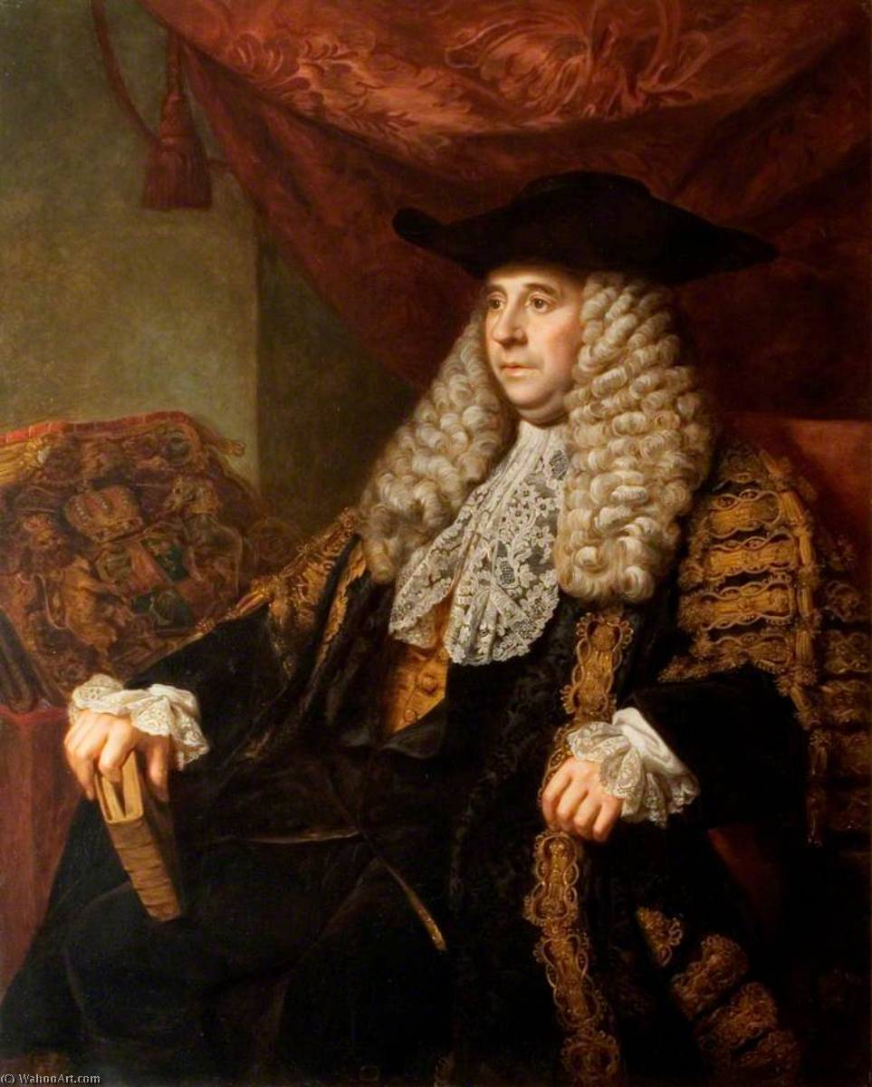 Charles Pratt (1714–1794), 1st Earl Camden, Lord Chancellor — Sir Nathaniel Dance Holland