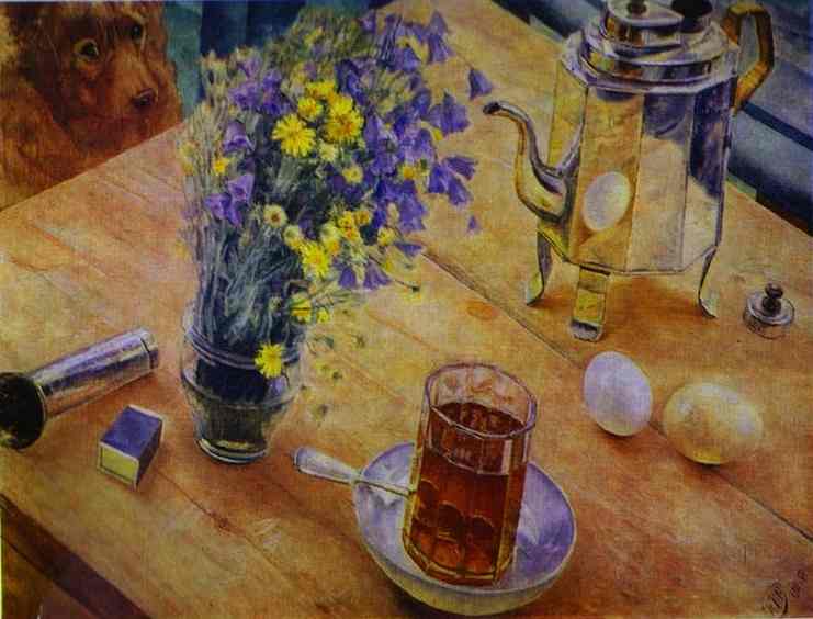 Morning Still Life — Kuzma Petrov-vodkin