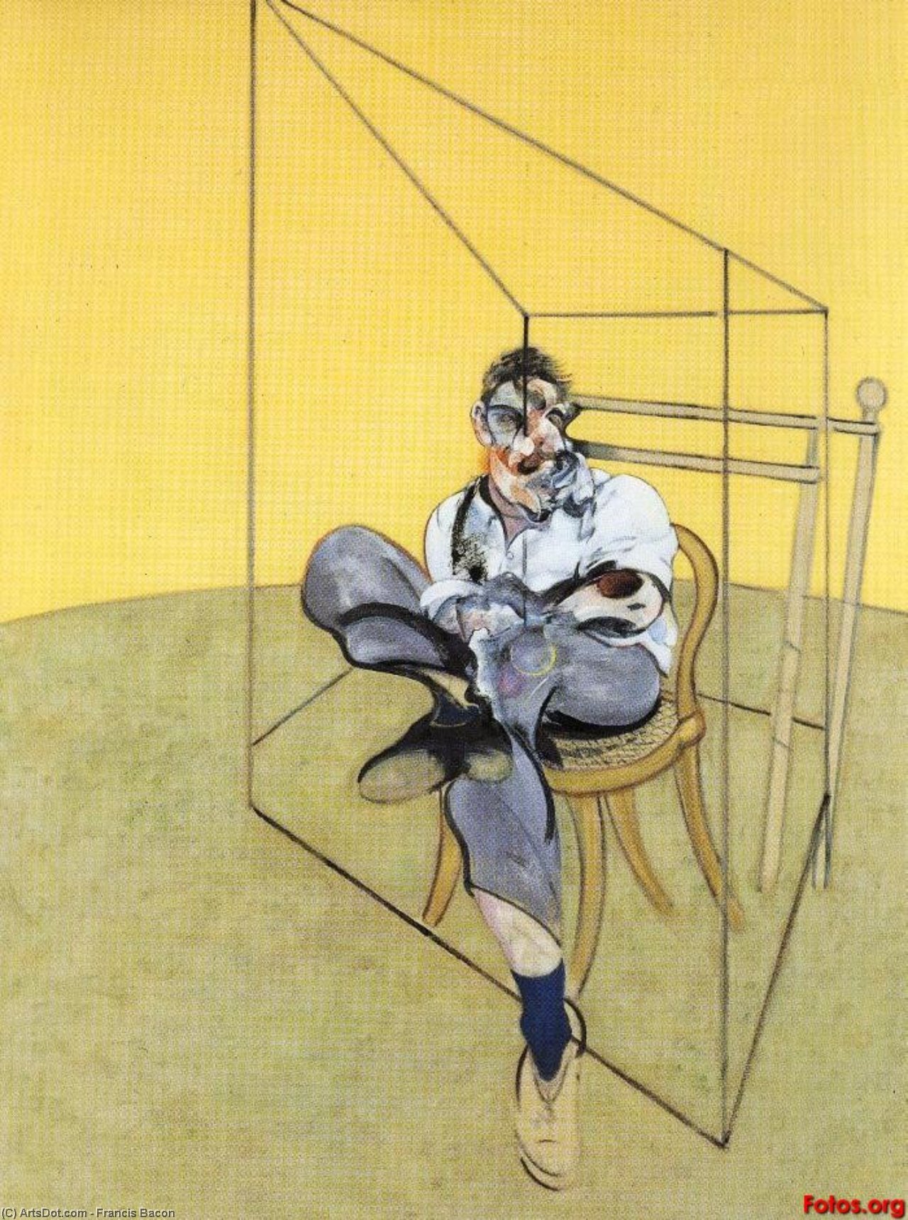 Three Studies Of Lucian Freud, 1969 B — Francis Bacon