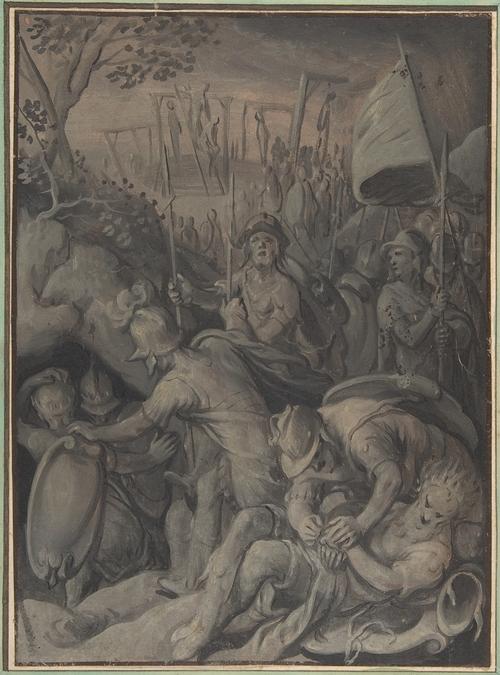 Execution Of The Five Kings Of The Amorites — Joachim Beuckelaer