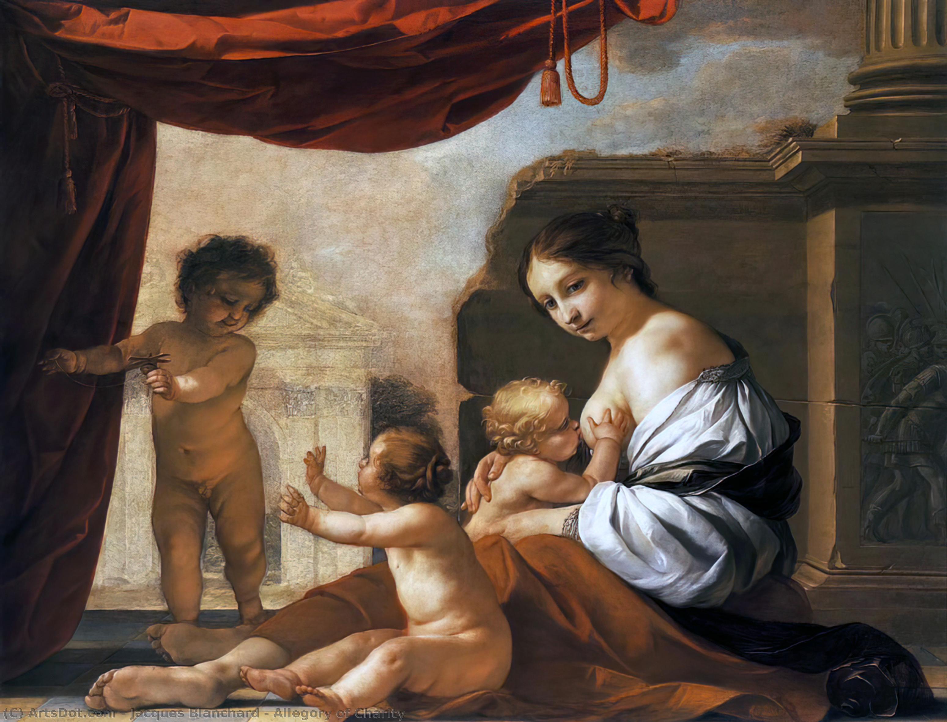 Allegory Of Charity — Jacques Blanchard