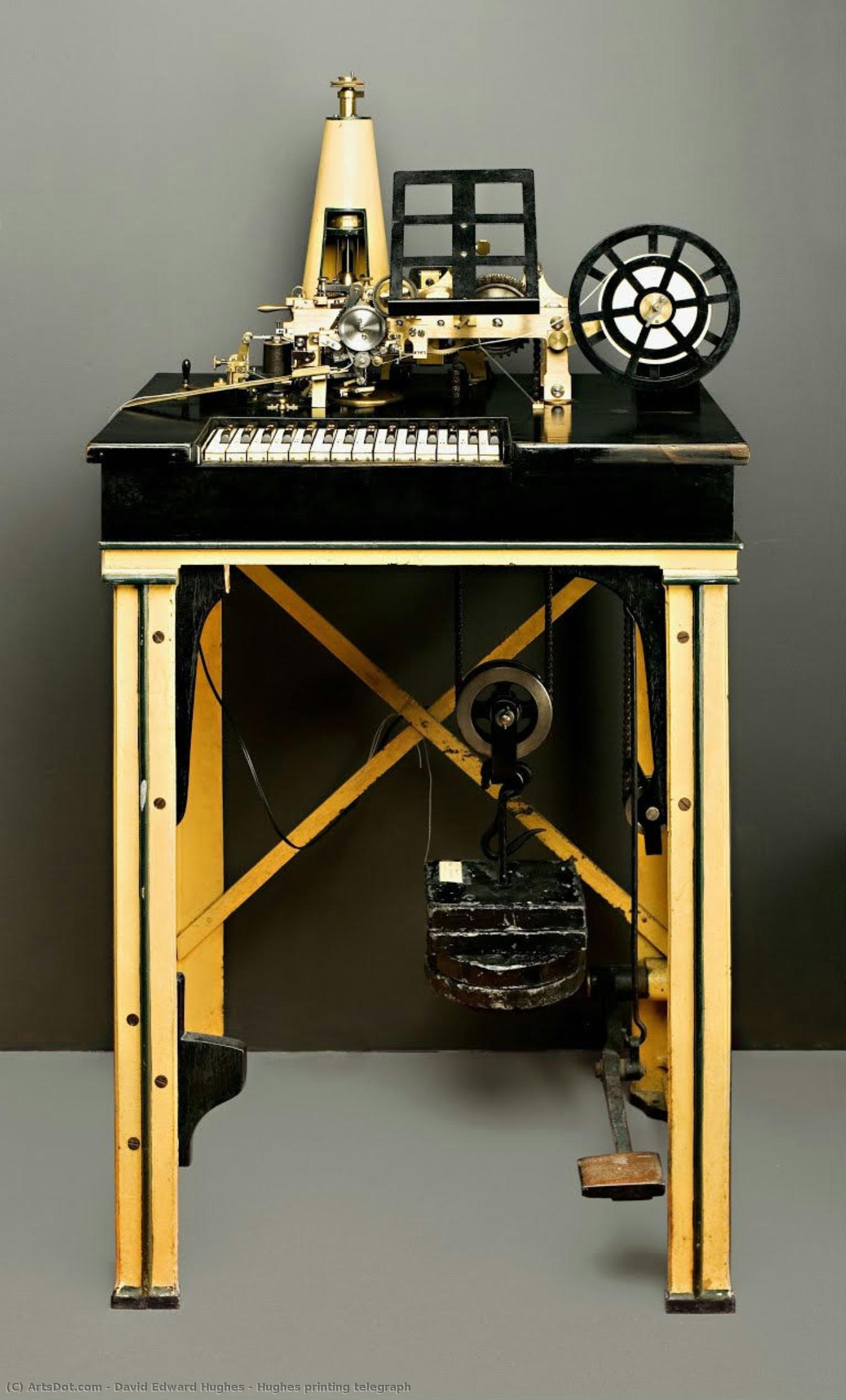 Hughes Printing Telegraph — David Edward Hughes