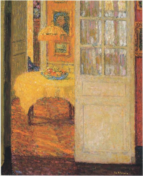 The Yellow Tablecloth — Henri Le Sidaner