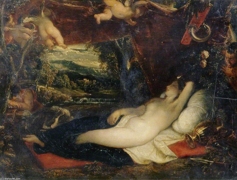Diana Sleeping — Thomas Stothard