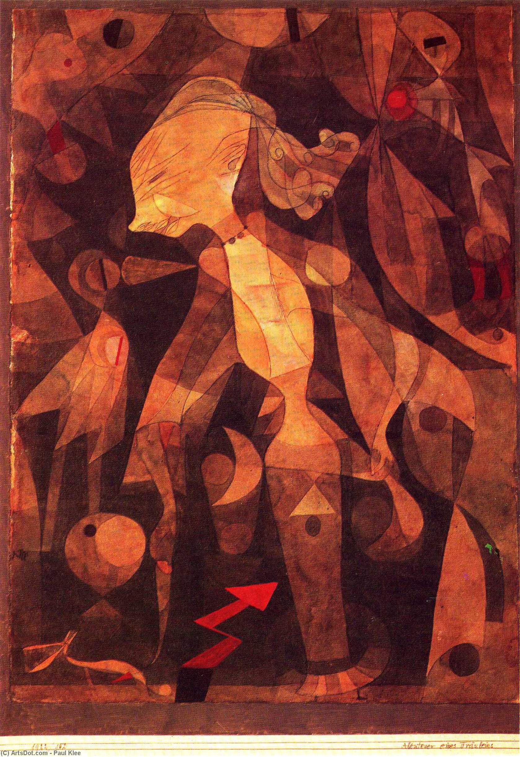 A Young Ladys Adventure — Paul Klee