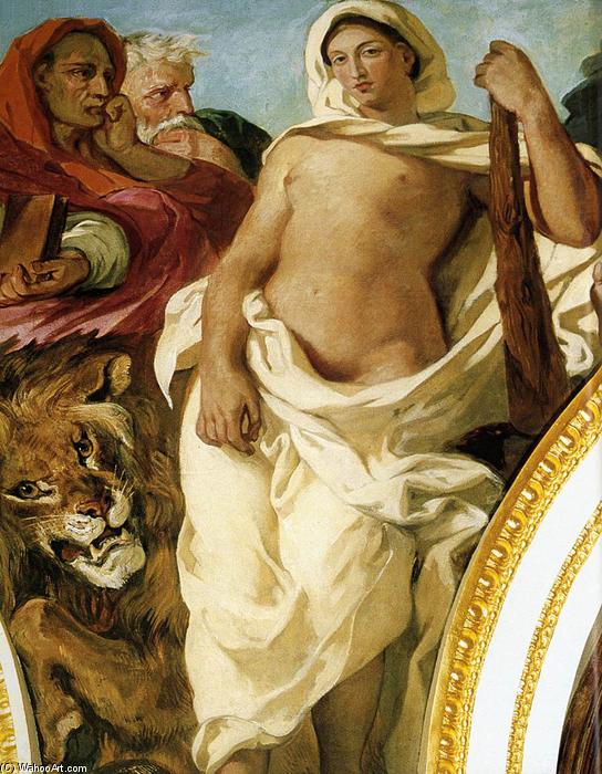 Justice (detail) — Eugène Delacroix