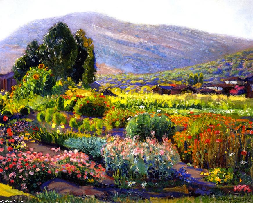 The Flower Garden - Laguna — Joseph Kleitsch