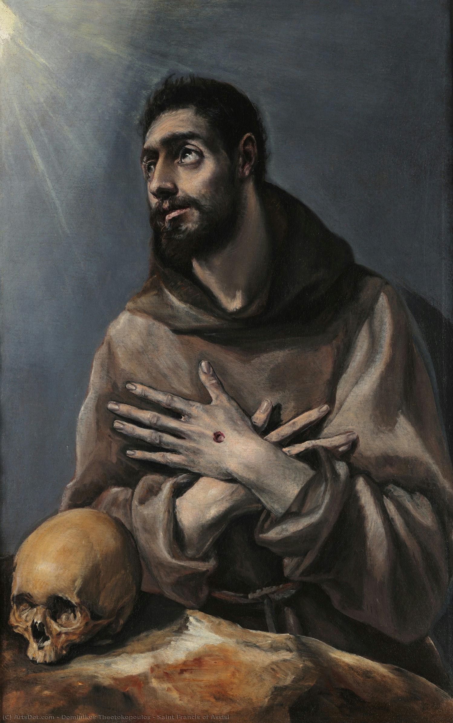 Saint Francis Of Assisi — El Greco