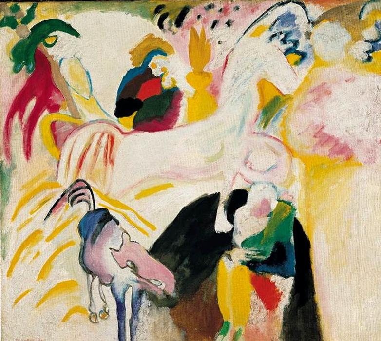 Horses — Wassily Wassilyevich Kandinsky