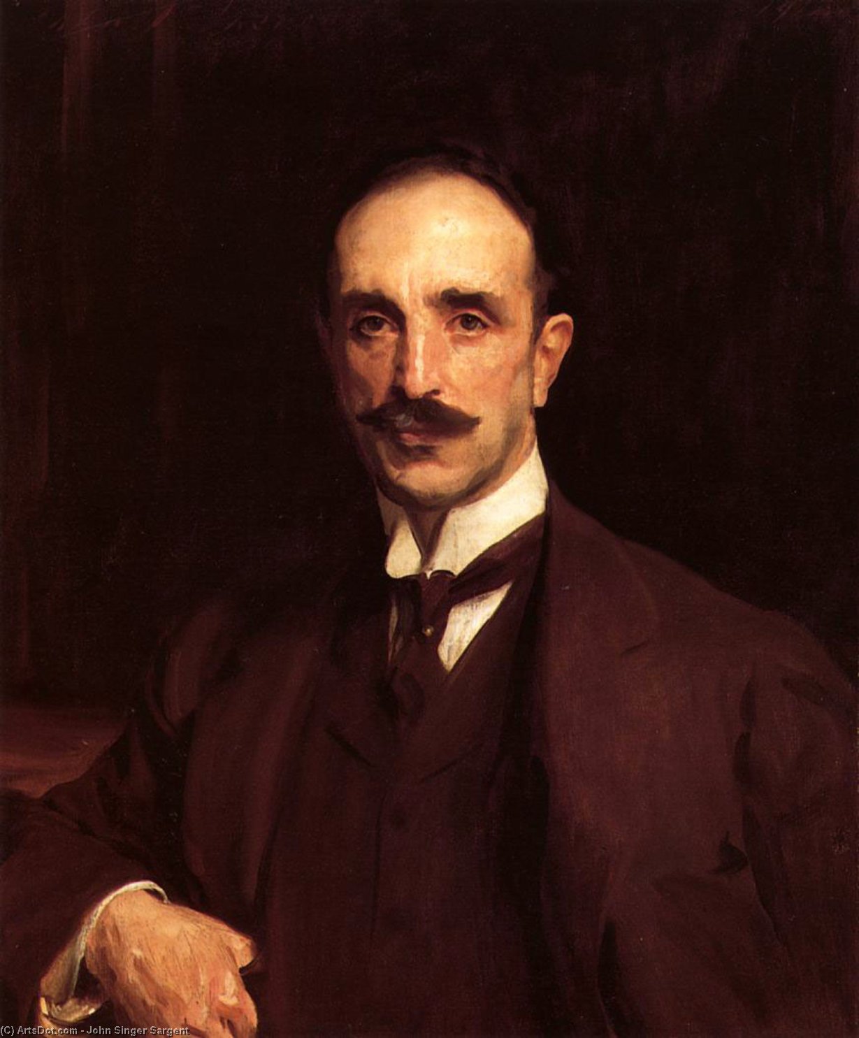 Portrait Of Douglas Vickers — John Singer Sargent
