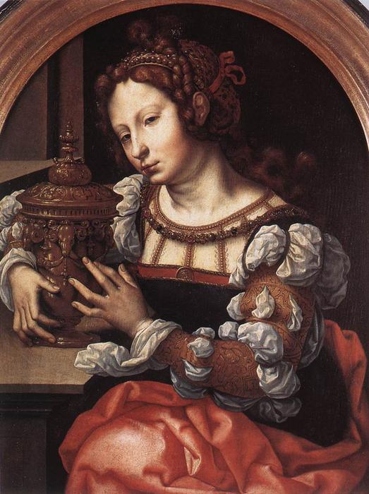 Lady Portrayed As Mary Magdalene — Jan Gossaert (mabuse)