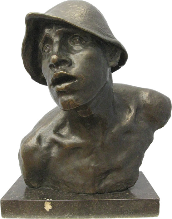Der Huttenarbeiter, (1890) — Constantin Meunier
