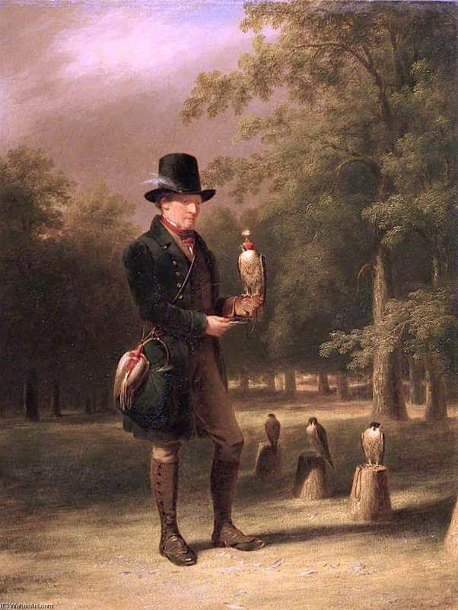 A Falconer — James William Giles