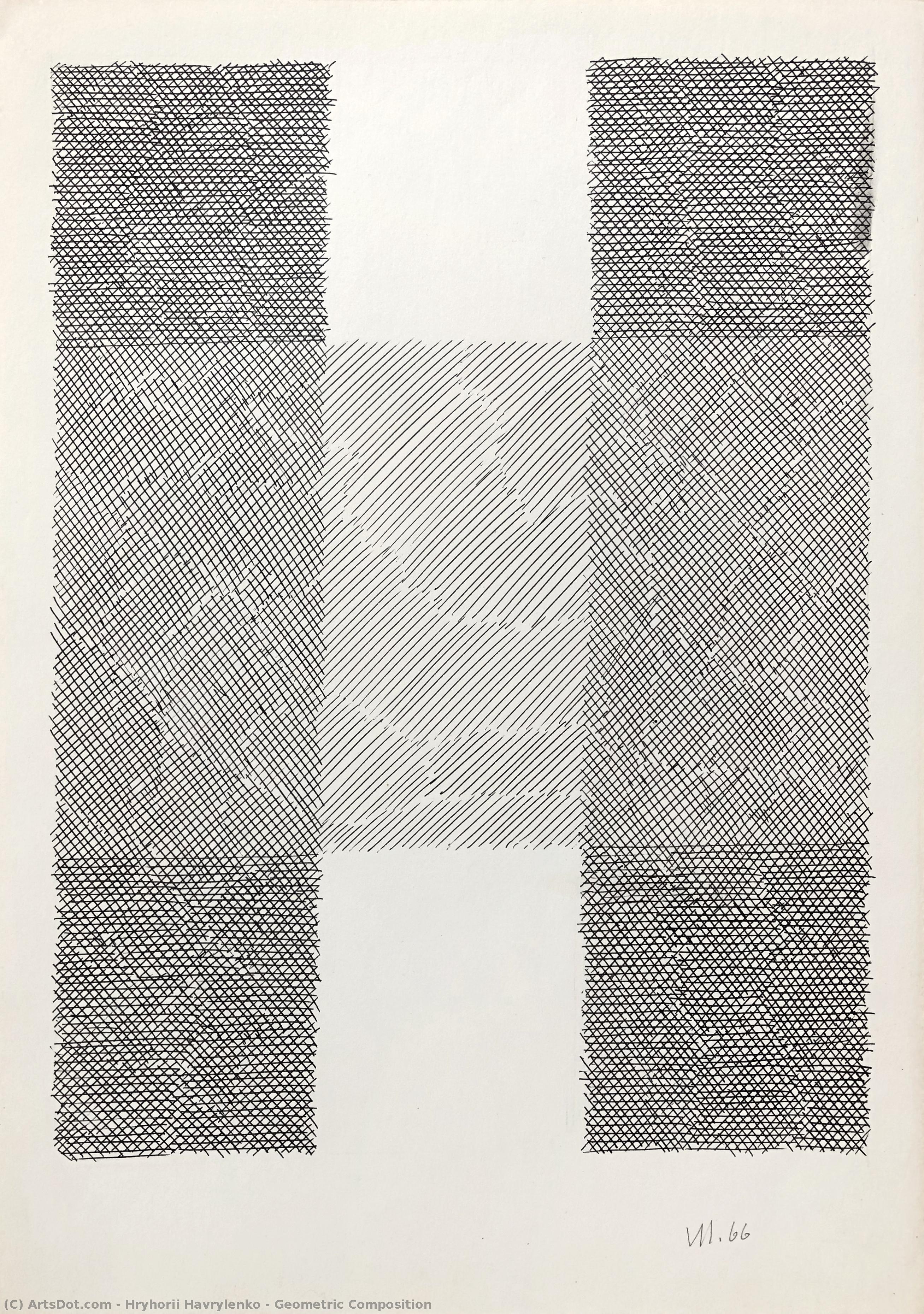 Geometric Composition — Hryhorii Havrylenko