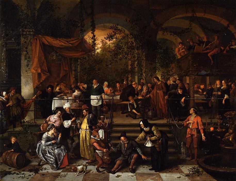 Wedding Feast At Cana — Jan Havickszoon Steen