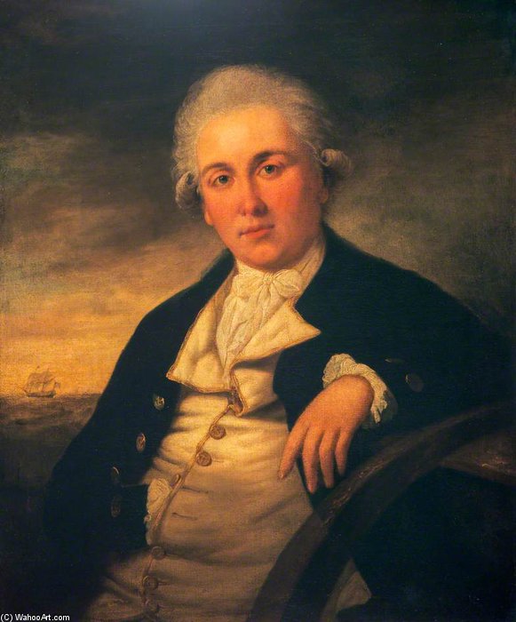 Portrait Of A Naval Officer — Tilly Kettle