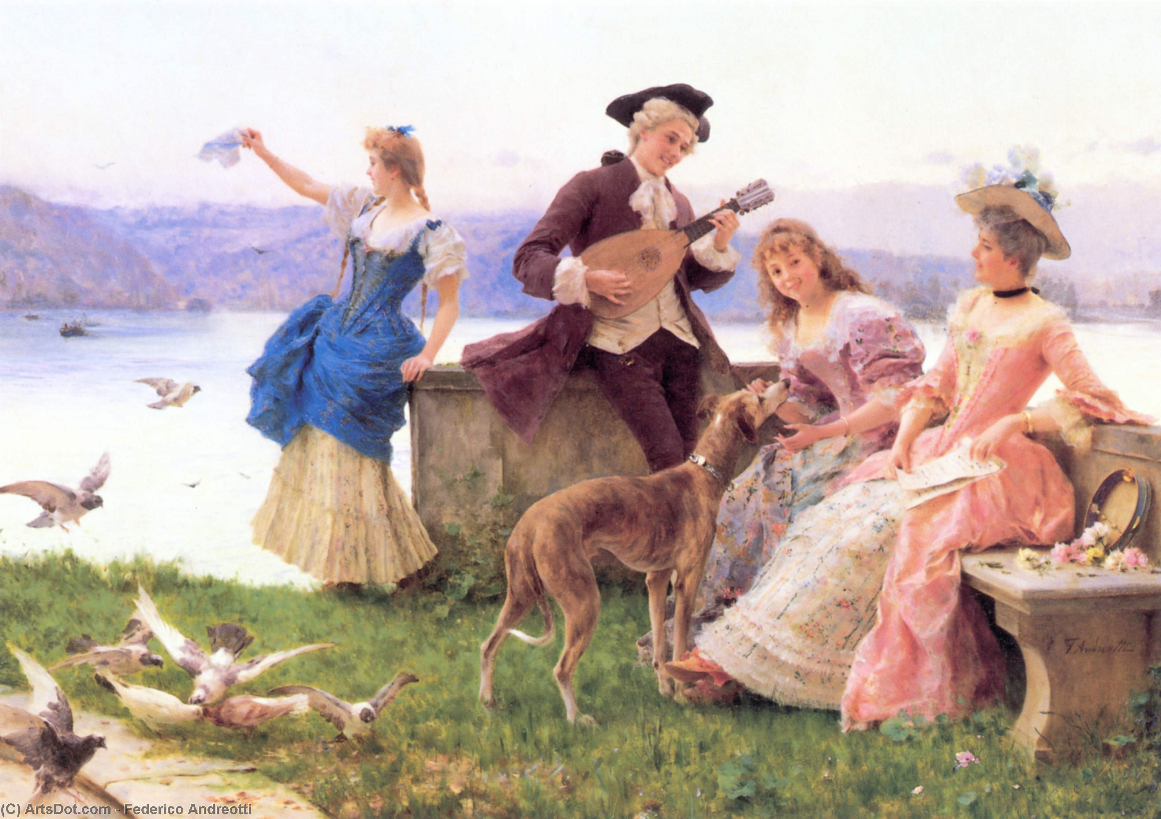 A Day's Outing — Federigo Andreotti
