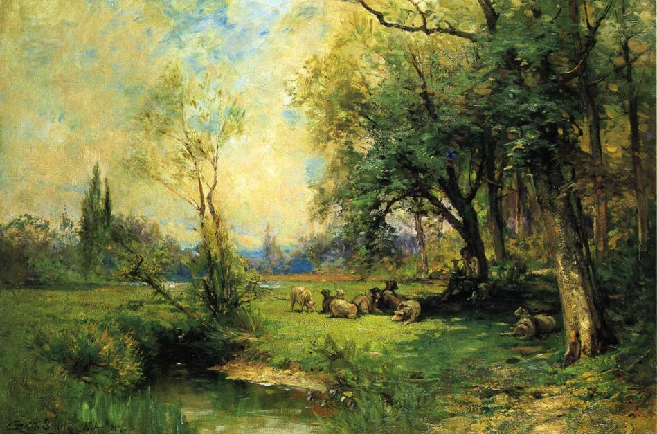 Green Pastures And Still Waters — George Henry Smillie