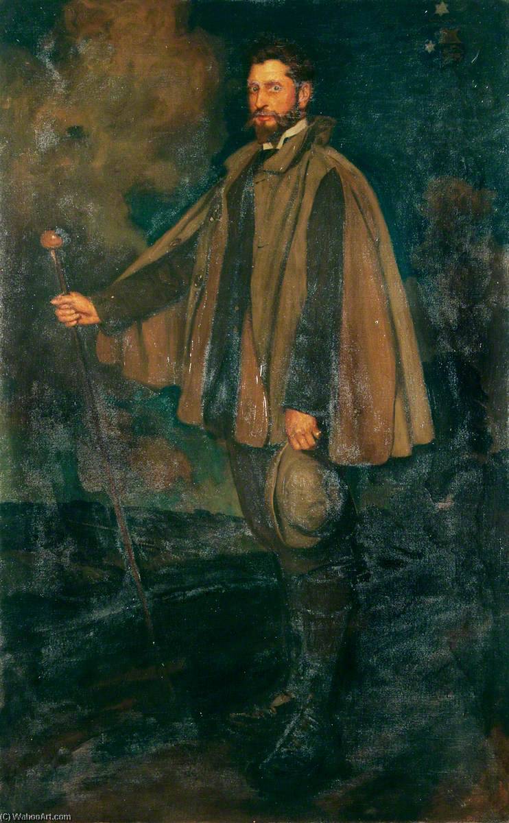 Sir Henry Rider Haggard (1856–1925) — Maurice Greiffenhagen