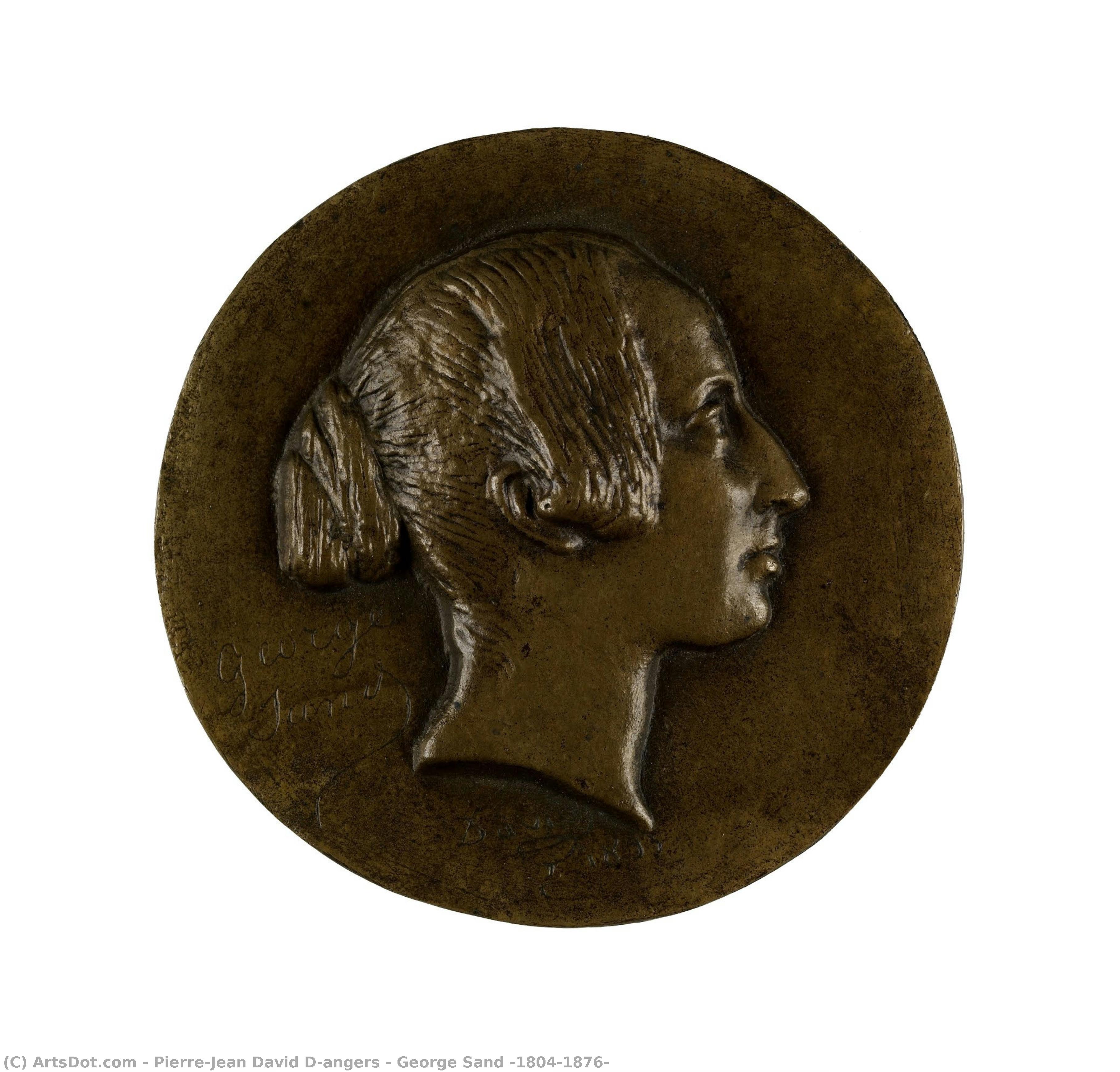 George Sand (1804-1876) — Pierre-jean David D'angers