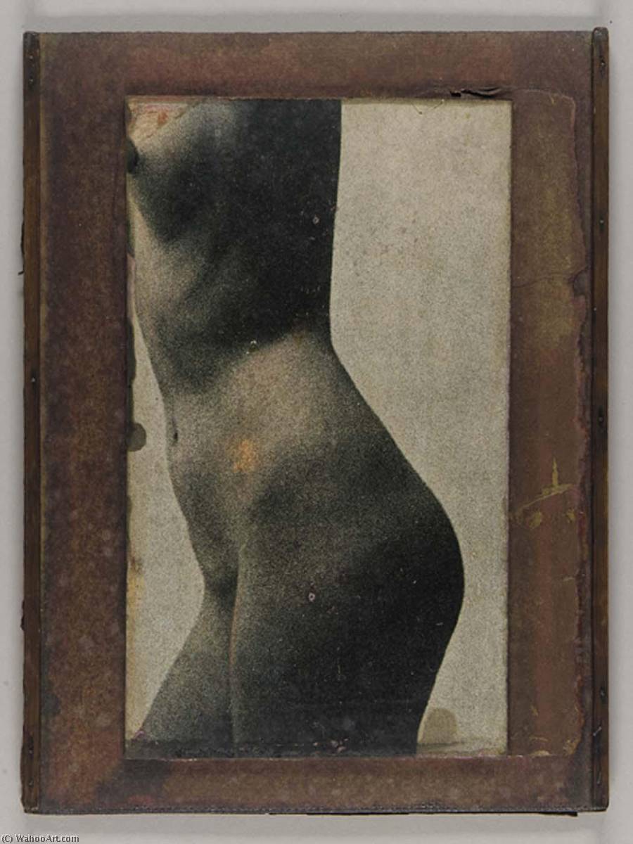 Untitled (side View, Nude Female Torso) — Joseph Cornell