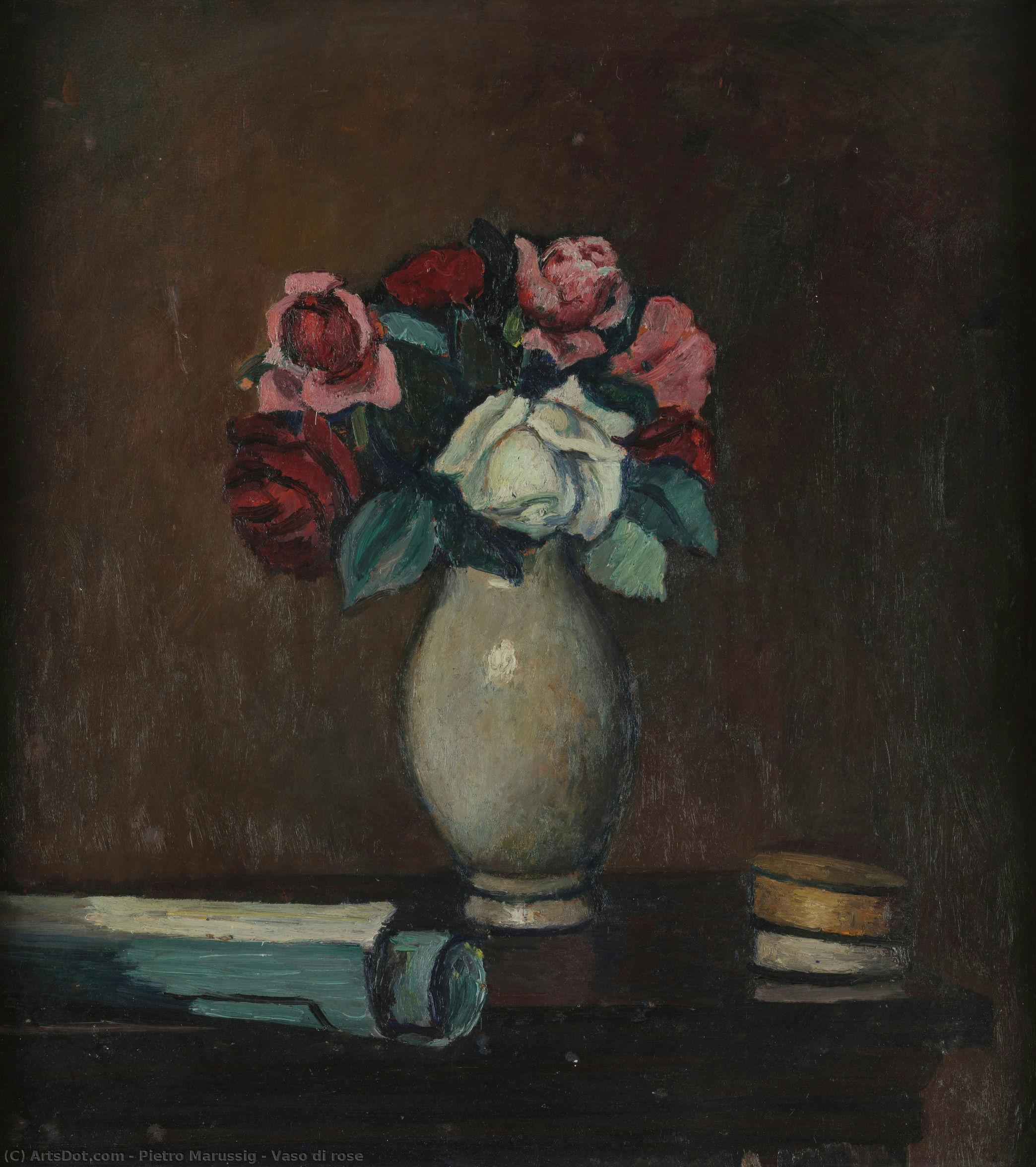 Vaso Di Rose — Pietro Marussig