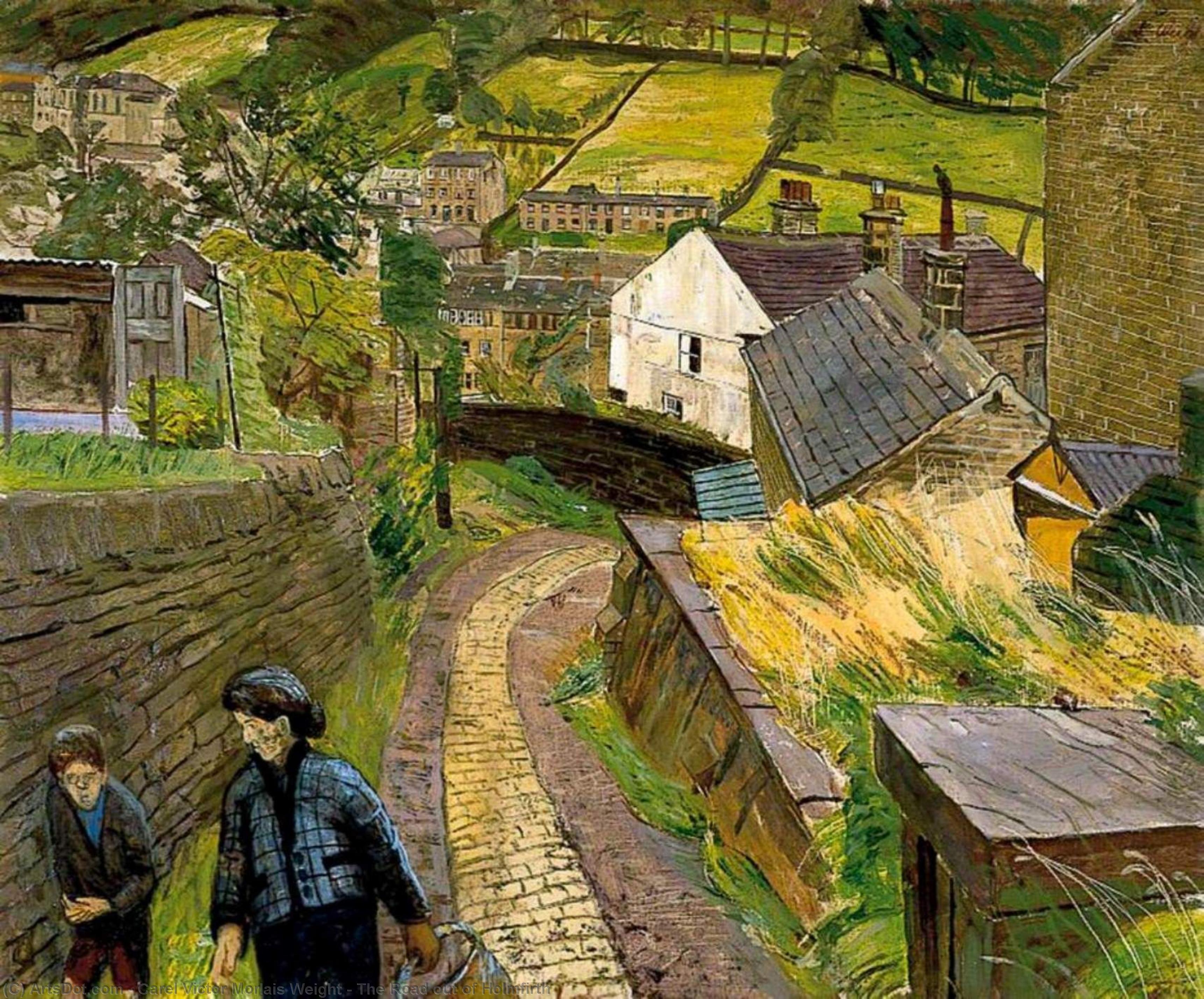 The Road Out Of Holmfirth — Carel Victor Morlais Weight