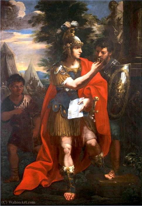 Alexander And Hephaestion — Andrea Camassei