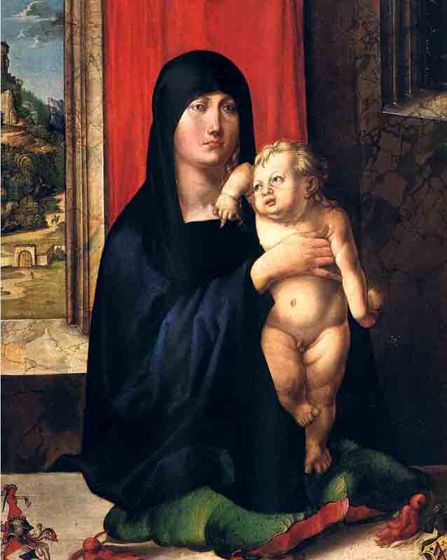 A Blank Al Child Window — Albrecht Dürer
