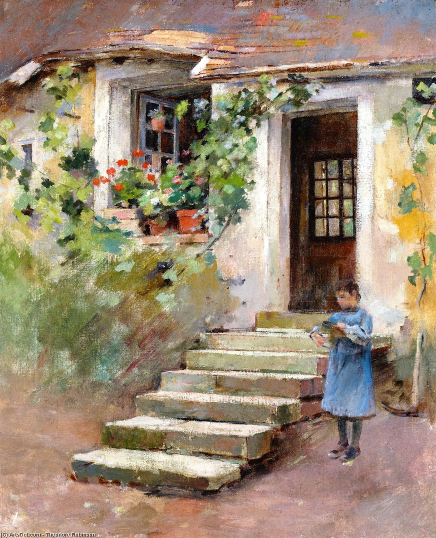 The Farmer's Daughter — Theodore Robinson