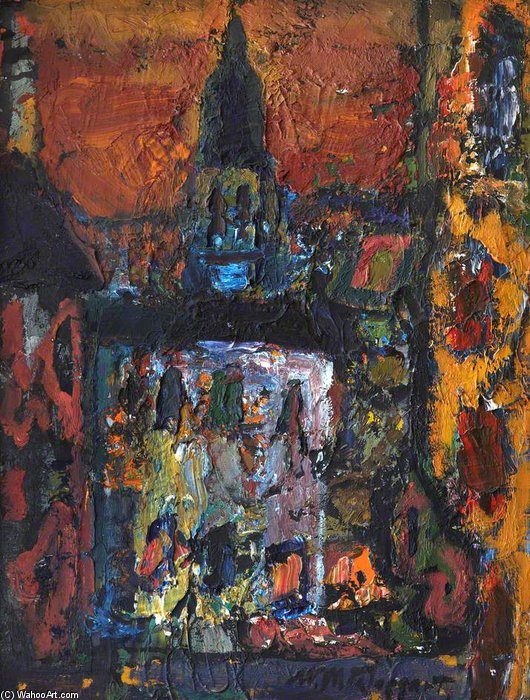 Building With A Spire — William Mactaggart