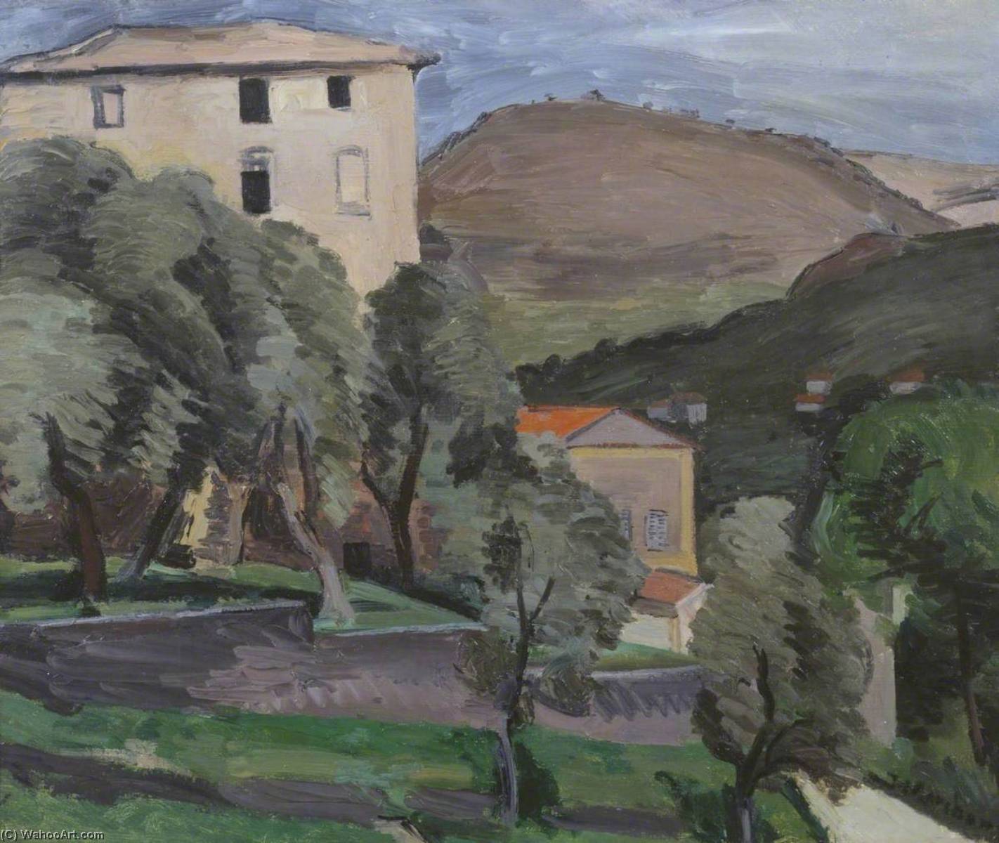 Landscape At Vence — Jean Hyppolyte Marchand