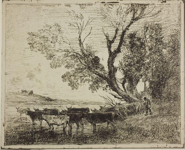 The Ford — Charles-françois Daubigny