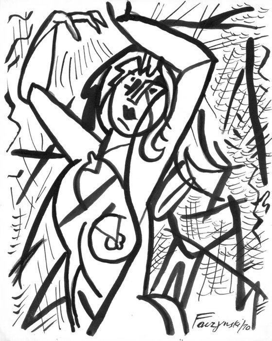 Abstract Nude — Jerzy Faczynski