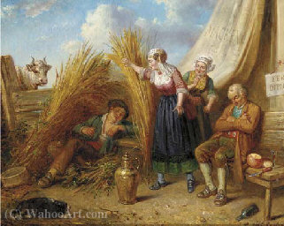 Caught During His Nap — Hendricus Engelbertus Reijntjens