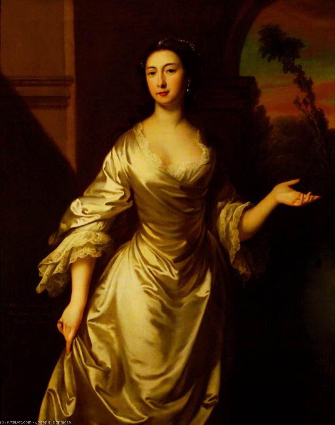 Portrait Of An Unknown Woman — Joseph Highmore