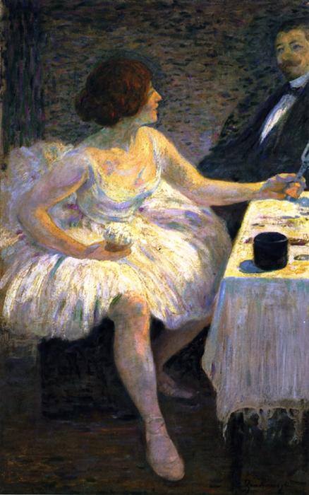 A Visit In The Dressing Room — Federico Zandomeneghi