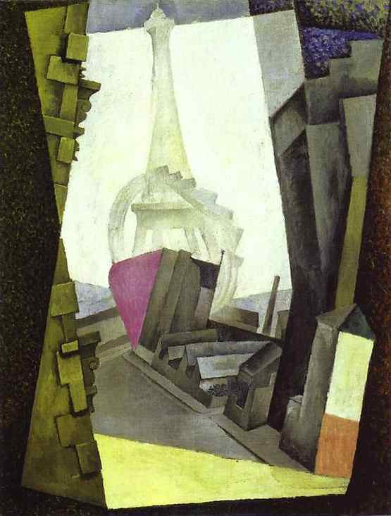 La Tour Eiffel — Diego Rivera