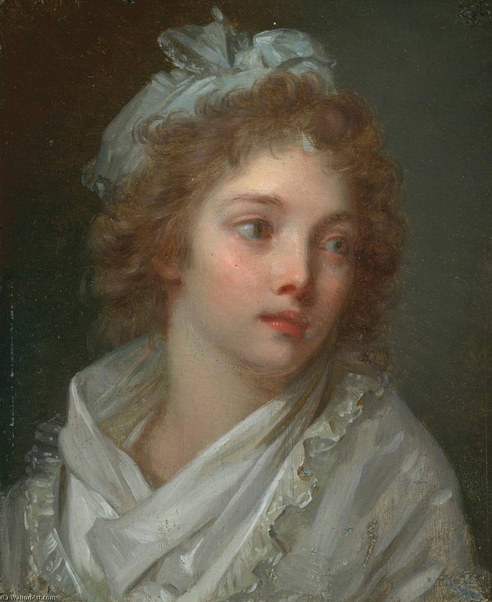 Portrait Of A Young Lady — Louise Élisabeth Vigée Le Brun