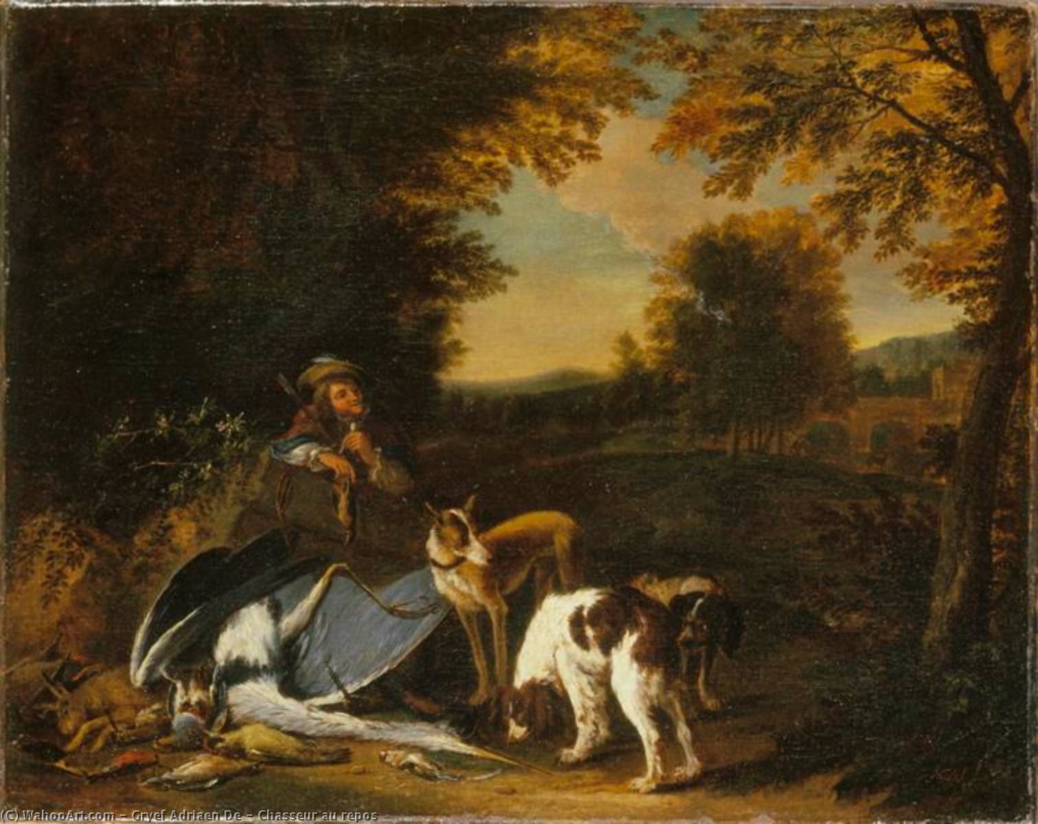 Chasseur Au Repos — Adriaen De Gryef