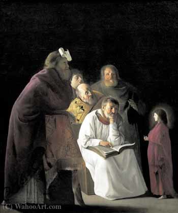 Christ In The Temple — Paolus Borro Alias Orlando